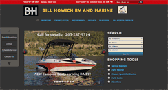 Desktop Screenshot of billhowichrvandmarine.com